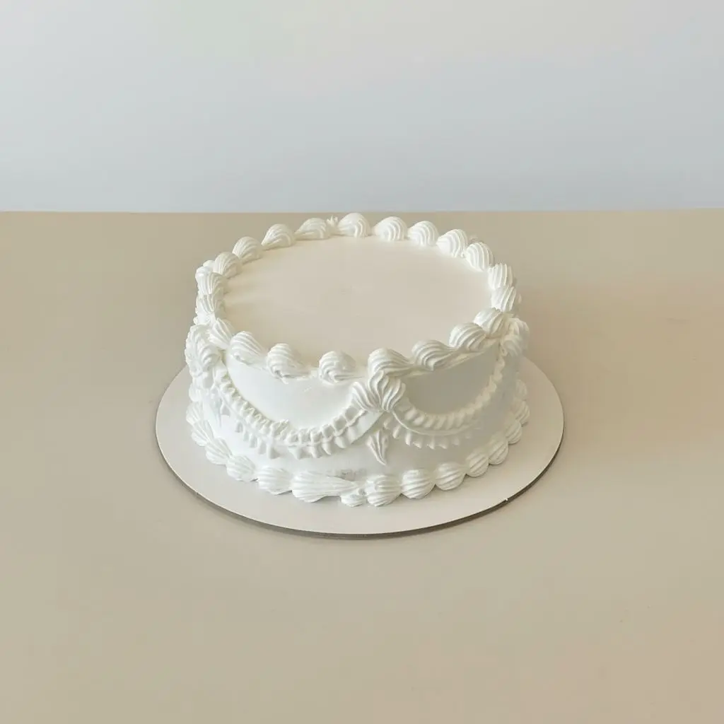 Classic white cake (chocolate)