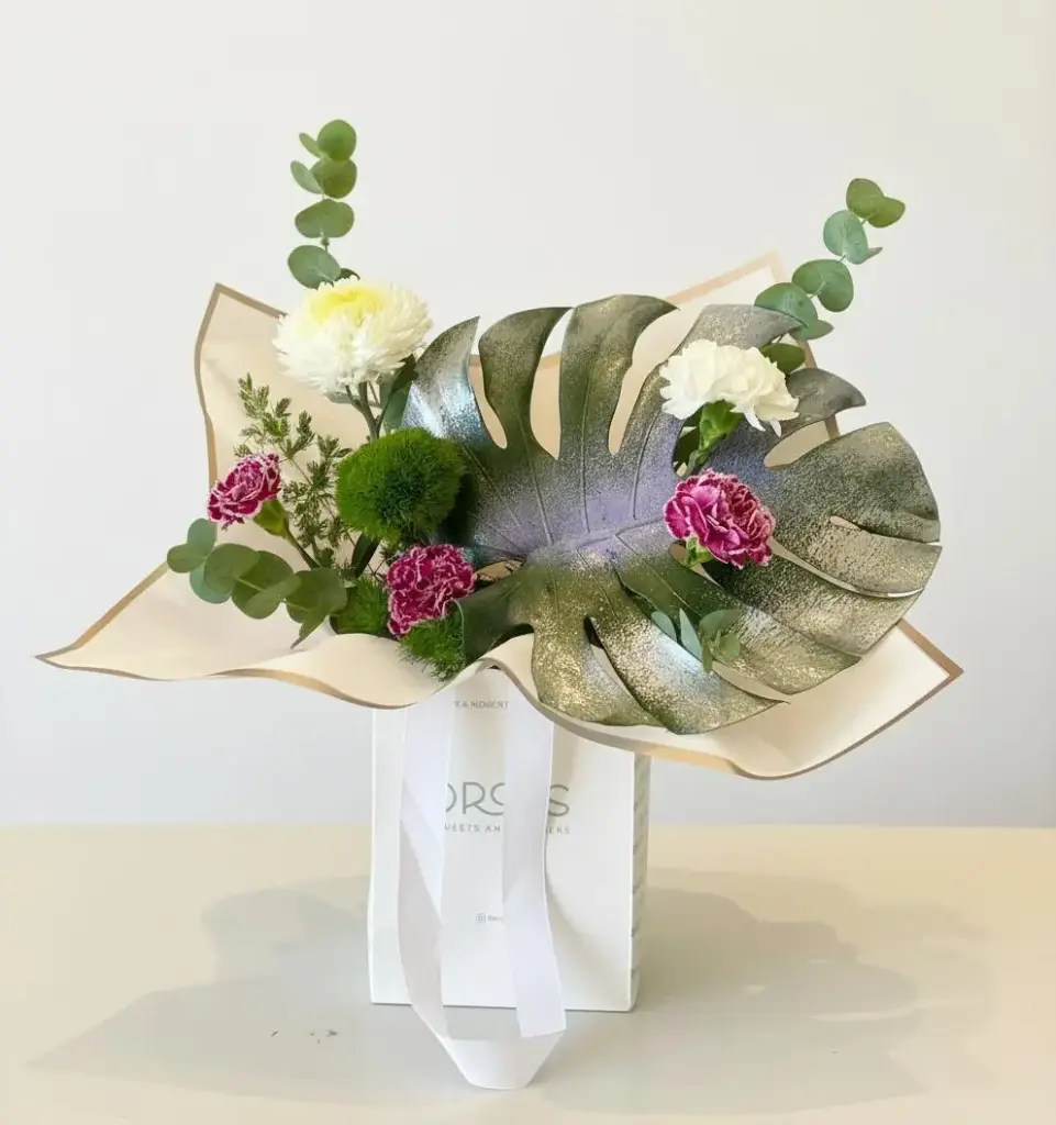 simple unique bag flower