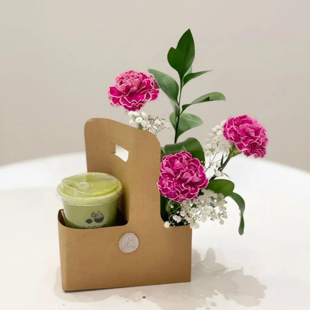 Combo3 : Flowers & Drink